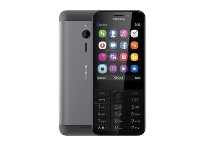 Telefon komórkowy Nokia 230 Dual SIM szary