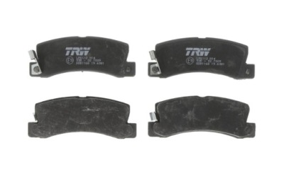 Trw gdb1168 тормозные колодки тормозные задняя toyota avensis t22/carina e t19/celica t20 фото №1
