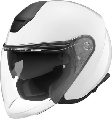 KASK MOTOCYKLOWY OTWARTY JET SCHUBERTH M1 PRO BIAŁY WHITE