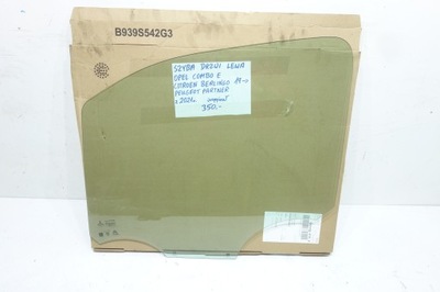 Стекло дверь перед левая opel combo e berlingo 2021 фото №1