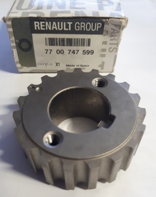 Koło zębate wału rozrządu dolne Renault 7700747599