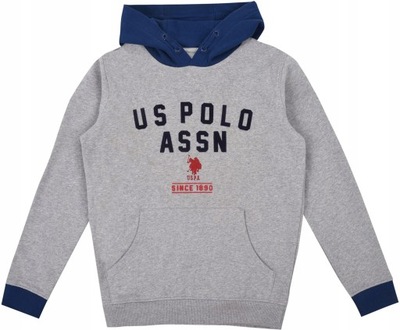 Bluza dziecięca U.S Polo Assn USP0149 gray 152-158