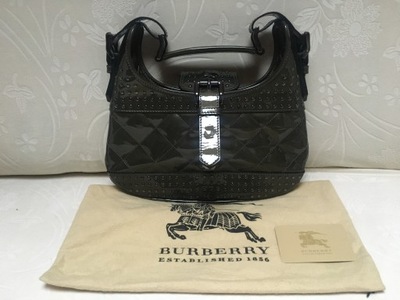 Torebka Burberry skóra lakierowana Brook oryginał