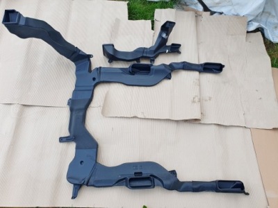 Toyota land cruiser 150 каналы воздуха вентилятор задняя фото №1