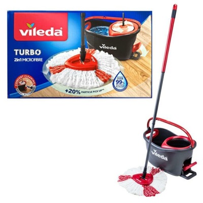 Vileda Mop obrotowy 2w1 Turbo (zestaw)