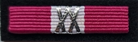Baretka srebrny medal za długoletnią służbę
