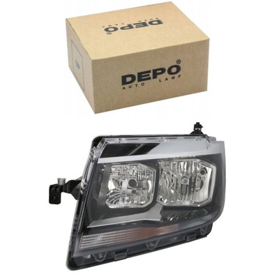 Фара лампа левая do vw crafter 2016- фото №1