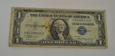 USA - banknot - 1 Dolar 1935 rok