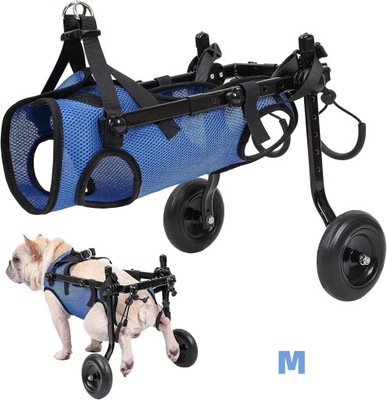 Wheelchair for dogs with hind legs, for animals