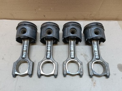 Поршень поршні шатун bmw дизель m47n m47 2.0d 83945 83.945 e60 e90 e83 e87 фото №1