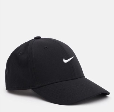 Nike czapka z daszkiem czarna haftowane logo DRI-FIT rozmiar L/XL