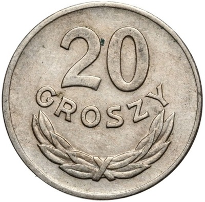 Polska PRL - moneta 20 Groszy 1949 - MIEDZIONIKIEL