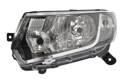 Фара лампа перед dacia logan 10/2012- лівий фото №1