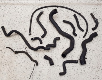 Провода воды радиатора комплект  mercedes w202 рестайлинг  1.8 фото №1