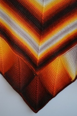 Chusta w Ognistych kolorach