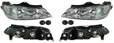 Фара лампа peugeot 406 95-99 l+p tyc фото №1