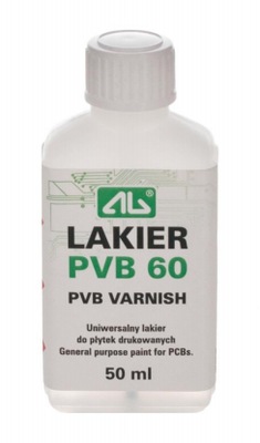 LAKIER DO PŁYTEK DRUKOWANYCH PVB 60 50ml