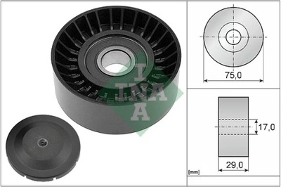 INA 532053610 ROLLO TENSOR  