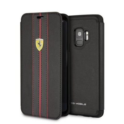 Etui Ferrari do Samsung S9 czarny Urban