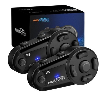 2 PIEZAS FODSPORTS V6S INTERKOM PARA MOTOCICLETA  