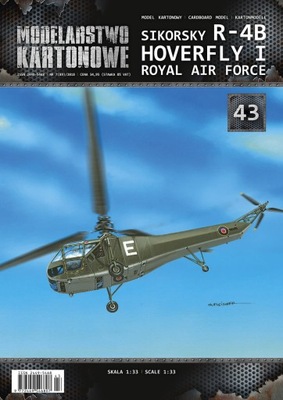 MK043' Sikorsky R4b HOVERFLY I RAF 1/33