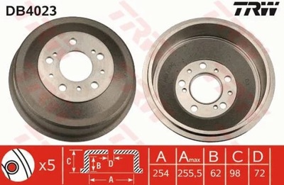 TRW DB4023 BEBEN BRAKE ALFA ROMEO AR 6 1.9D 85-  