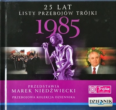 CD 25 LAT LISTY PRZEBOJÓW TRÓJKI 1985