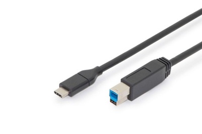 Kabel DIGITUS USB 3.0 SuperSpeed 5Gbps Typ USB C/B