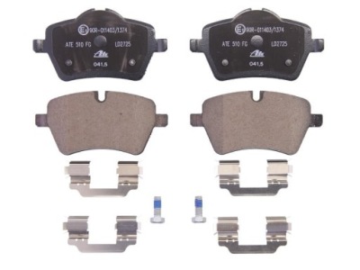 Тормозные колодки тормозные ate 13.0470-2725.2 фото №1