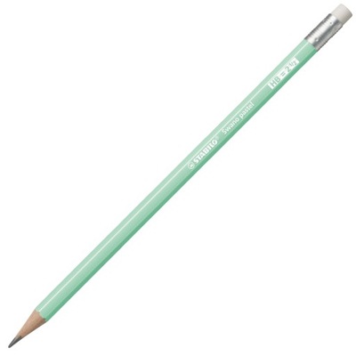 Ołówek Stabilo Swano HB Pastel Zielony Z Gumką