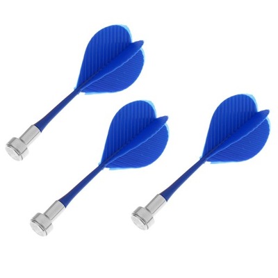 3 sztuki/zestaw rzutki magnetyczne Safety Royal Blue 