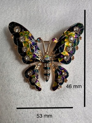 Broszka - piękny motyl