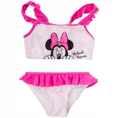 Strój dwuczęściowy Disney MINNIE r. 110