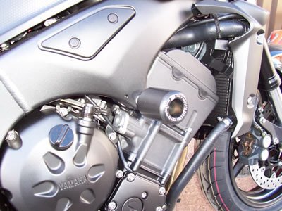 CRASHPADY CLASSIC R&G YAMAHA FZ-1/FAZER 1000 BLACK