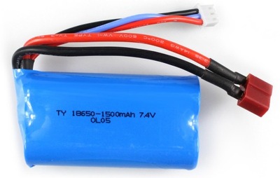 Akumulator Wltoys 7.4V 1500mAh 12428 12427 144001