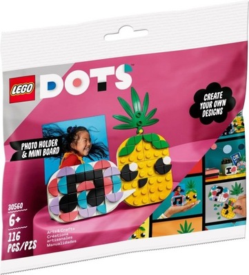 LEGO DOTS ANANAS RAMKA NA ZDJĘCIE 30560 6+
