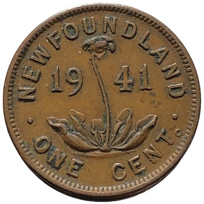 86722. Nowa Fundlandia - 1 cent - 1941r.