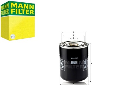 FILTRO PRZEMYSLOWY MANN WD1374 6 MANN-FILTER  