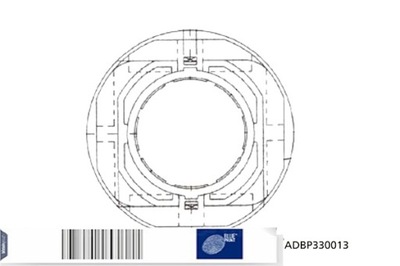 BLUE PRINT BEARING CLUTCH CLUTCH SET AUDI Q7 PORSCHE CAYENNE VW  