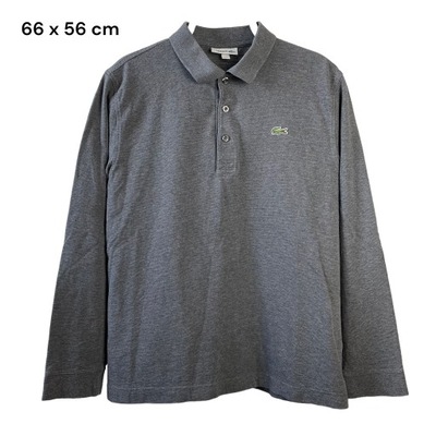 LACOSTE POLO Z DŁUGIM RĘKAWEM L