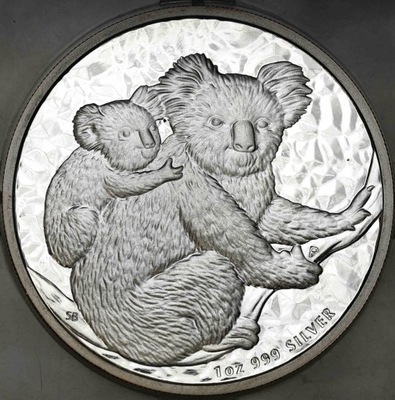 Australia 1 dolar 2008 koala uncja SREBRO