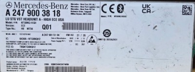 A2479003818 navi навигация mercedes high ece америка фото №1