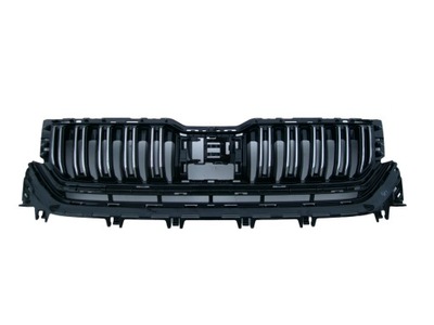 Решётка радиатора решётка радиатора skoda kodiaq 17-20 фото №1
