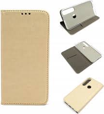 Etui z klapką do Honor 10 złoty