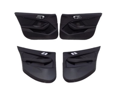 Bmw 1 f40 обивка дверь обшивки перед задняя kpl фото №1