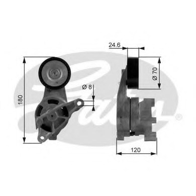 TENSOR CORREA AUDI SEAT SKODA VW  