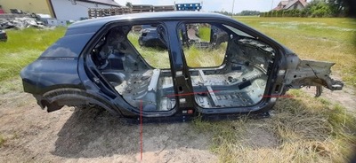 Порог правый блок двигателя citroen c4 cactus lift фото №1