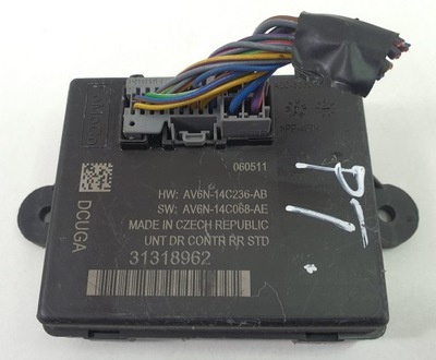 Модуль блок управления правый задняя volvo s60 v60 31318962 фото №1