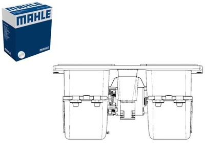 VENTILADOR SOPLADORES 24V DAF LF 45 LF 55 RVI KERAX MIDLUM PREMIUM 2  