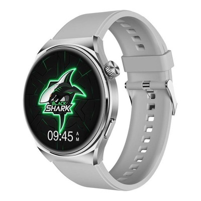 BLACK SHARK SMARTWATCH BS-S1 ZEGAREK MĘSKI 1,43" BLUETOOTH AMOLED SREBRNY